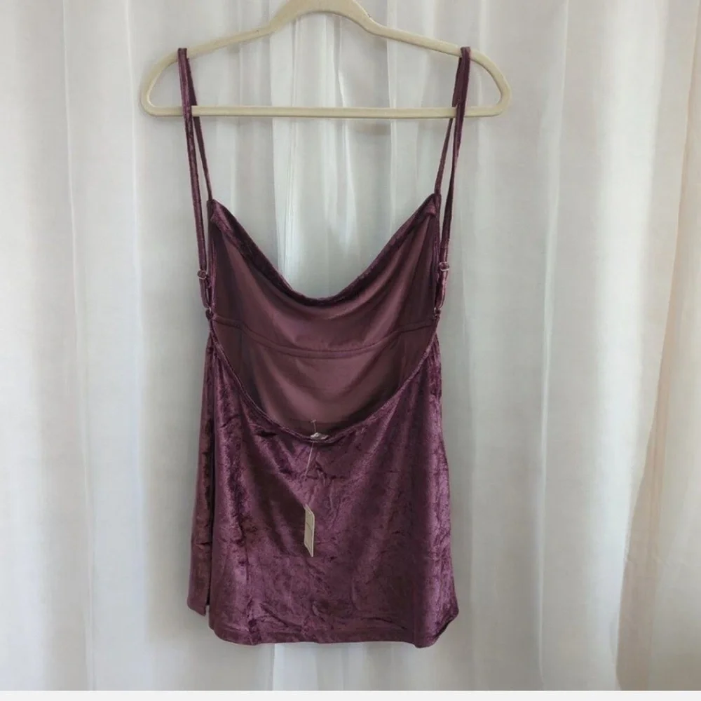🍀 FREE PEOPLE NWT ALL NIGHT VELVET TUNIC SIZE SMALL